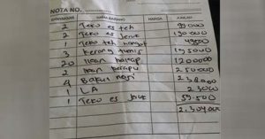 Liburan di Bandengan, Keluarga Kades Harus Bayar Makanan dengan Harga Selangit